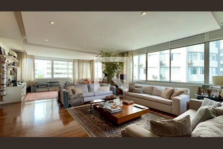 Sala de apartamento à venda com 4 quartos, 500m² em Jardim Europa, São Paulo