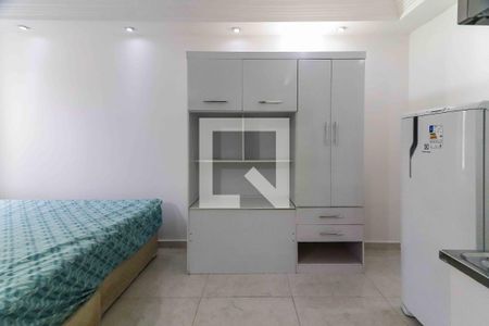 Quarto e Cozinha de kitnet/studio para alugar com 1 quarto, 35m² em Vila Butantã, São Paulo