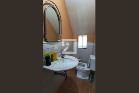 Lavabo de casa de condomínio para alugar com 4 quartos, 360m² em Vargem Pequena, Rio de Janeiro