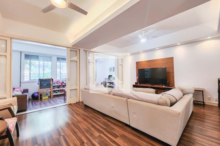 Sala de apartamento para alugar com 3 quartos, 176m² em Laranjeiras, Rio de Janeiro