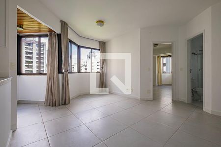 Sala/Cozinha de apartamento para alugar com 1 quarto, 45m² em Jardim Paulistano, São Paulo