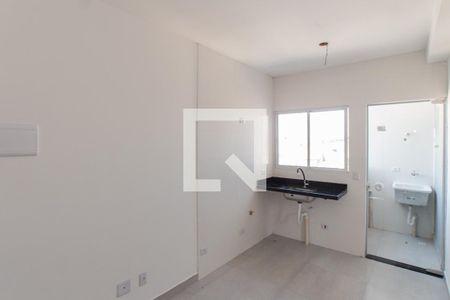 Sala e Cozinha de apartamento para alugar com 1 quarto, 50m² em Vila Ede, São Paulo