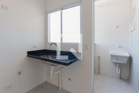Sala e Cozinha de apartamento para alugar com 1 quarto, 50m² em Vila Ede, São Paulo