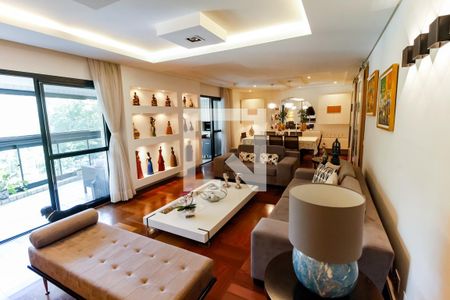 Sala 1 de apartamento à venda com 5 quartos, 220m² em Jardim Morumbi, São Paulo