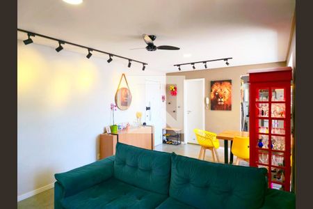 Sala de apartamento à venda com 2 quartos, 84m² em Vila Santo Antonio, Guarulhos