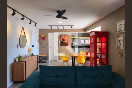 Sala de apartamento à venda com 2 quartos, 84m² em Vila Santo Antonio, Guarulhos