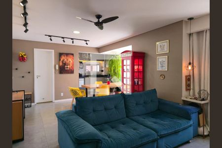 Sala de apartamento à venda com 2 quartos, 84m² em Vila Santo Antonio, Guarulhos
