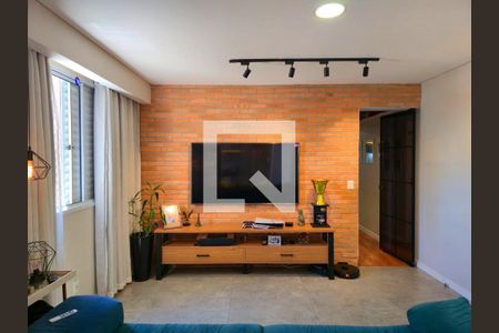 Sala de apartamento à venda com 2 quartos, 84m² em Vila Santo Antonio, Guarulhos