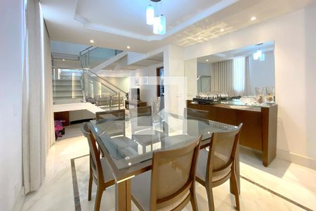 Sala de Jantar de apartamento à venda com 6 quartos, 200m² em Coracao de Jesus, Belo Horizonte
