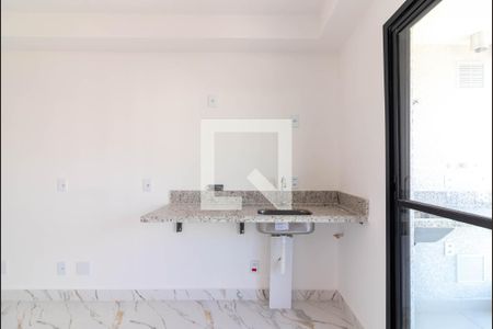 Sala e Cozinha de apartamento à venda com 1 quarto, 26m² em Vila Dom Pedro Ii, São Paulo