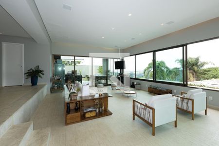 Sala de Estar de casa de condomínio à venda com 4 quartos, 500m² em Vila Castela, Nova Lima