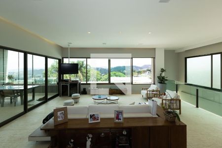 Sala de Estar de casa de condomínio à venda com 4 quartos, 500m² em Vila Castela, Nova Lima