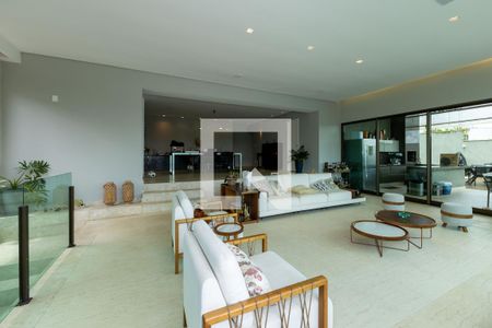Sala de Estar de casa de condomínio à venda com 4 quartos, 500m² em Vila Castela, Nova Lima