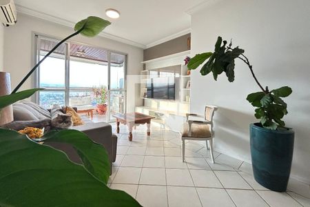 Sala de apartamento para alugar com 3 quartos, 140m² em Abraão, Florianópolis