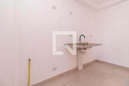 Sala/Cozinha de apartamento à venda com 1 quarto, 33m² em Quinta da Paineira, São Paulo