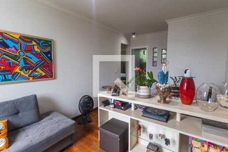 Sala de apartamento à venda com 2 quartos, 90m² em Colégio Batista, Belo Horizonte