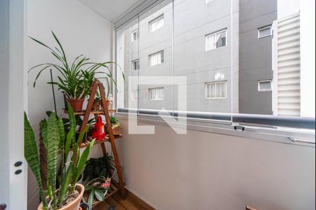 Varanda da Sala de apartamento à venda com 3 quartos, 96m² em Pinheirinho, Santo André