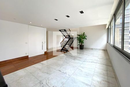 Sala de apartamento à venda com 4 quartos, 274m² em Savassi, Belo Horizonte