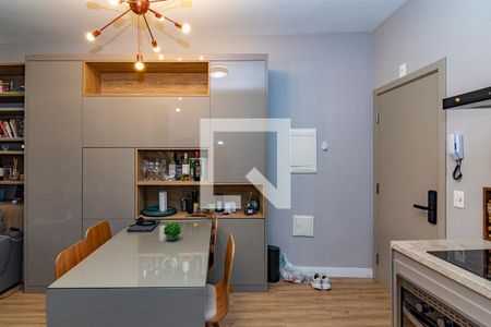 Cozinha de kitnet/studio à venda com 1 quarto, 39m² em Santo Agostinho, Belo Horizonte