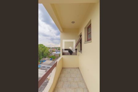 Varanda da Sala/Churrasqueira de kitnet/studio para alugar com 1 quarto, 46m² em Mathias Velho, Canoas