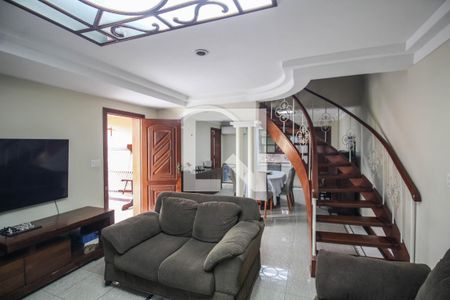 Sala de casa de condomínio para alugar com 4 quartos, 199m² em Centro, Nova Iguaçu