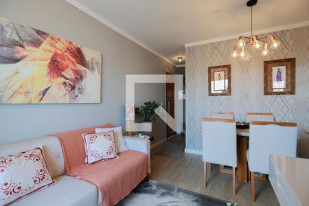 Sala de estar de apartamento à venda com 2 quartos, 54m² em Vila Roque, São Paulo