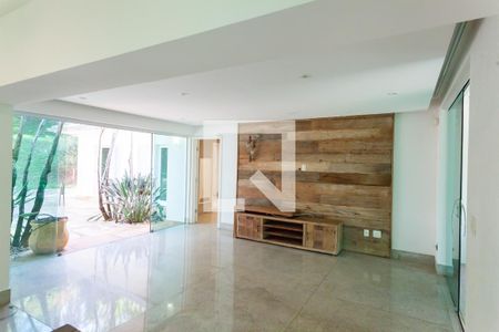 sala de casa de condomínio à venda com 3 quartos, 2160m² em Passárgada, Nova Lima