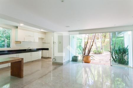 sala de casa de condomínio à venda com 3 quartos, 2160m² em Passárgada, Nova Lima