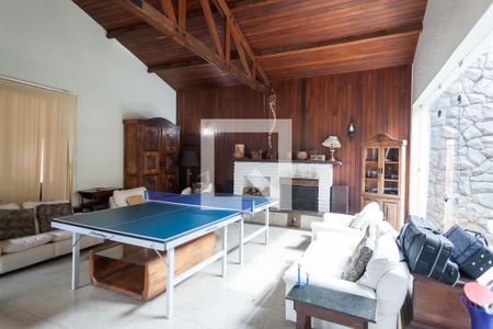 sala - lareira de casa à venda com 4 quartos, 1272m² em Sion, Belo Horizonte