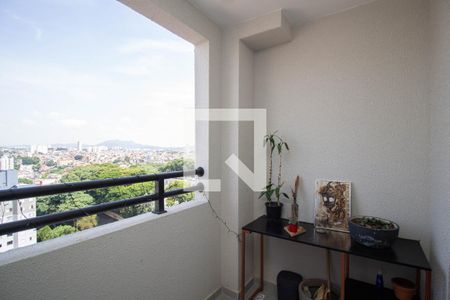 Varanda da Sala de apartamento para alugar com 2 quartos, 34m² em Moinho Velho, São Paulo