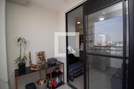 Varanda da Sala de apartamento para alugar com 2 quartos, 34m² em Moinho Velho, São Paulo