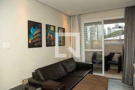 Sala de apartamento para alugar com 2 quartos, 73m² em Chácara Santo Antônio, São Paulo