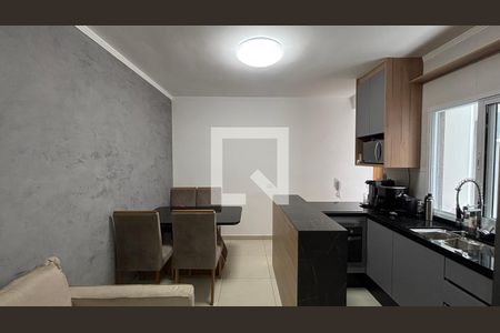 Sala - Sala de Jantar de apartamento à venda com 2 quartos, 51m² em Parque Bandeirante, Santo André