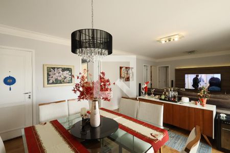 Sala de Jantar de apartamento à venda com 3 quartos, 124m² em Jardim Consorcio, São Paulo