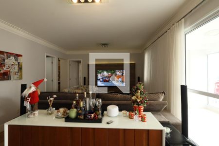 Sala de Estar de apartamento à venda com 3 quartos, 124m² em Jardim Consorcio, São Paulo