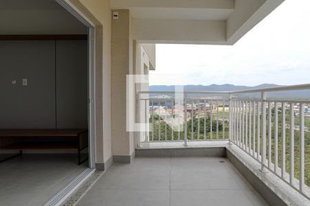 Sacada de apartamento para alugar com 3 quartos, 92m² em Cézar de Souza, Mogi das Cruzes