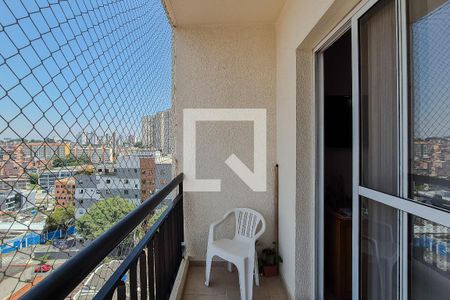 Varanda da Sala de apartamento à venda com 3 quartos, 74m² em Vila Dusi, São Bernardo do Campo