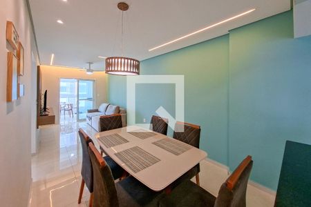 Sala de apartamento para alugar com 2 quartos, 76m² em Maracanã, Praia Grande