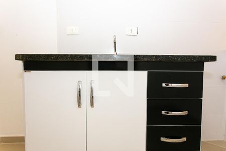 Cozinha - Armários de apartamento para alugar com 1 quarto, 39m² em Vila Granada, São Paulo