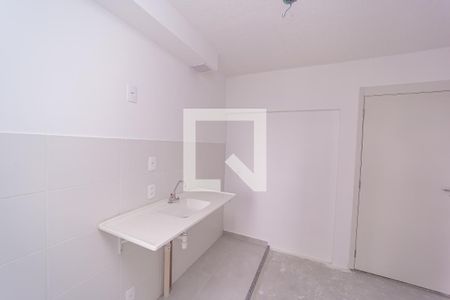 Cozinha e Área de Serviço de apartamento para alugar com 2 quartos, 38m² em Vila Campanela, São Paulo