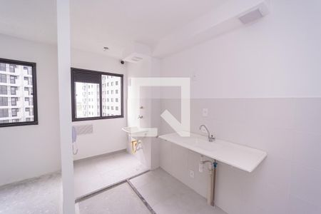 Cozinha e Área de Serviço de apartamento para alugar com 2 quartos, 38m² em Vila Campanela, São Paulo