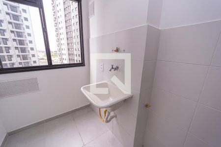 Cozinha e Área de Serviço de apartamento para alugar com 2 quartos, 38m² em Vila Campanela, São Paulo