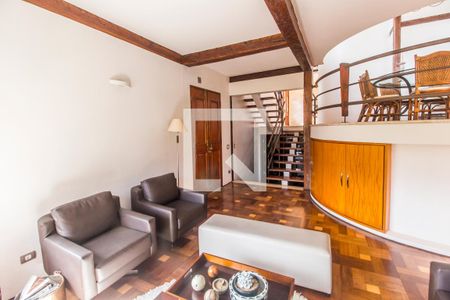 Sala de casa de condomínio para alugar com 4 quartos, 748m² em Residencial das Estrelas, Barueri