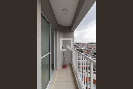 Varanda e Área de Serviço de apartamento para alugar com 2 quartos, 46m² em Jardim Santa Maria, São Paulo