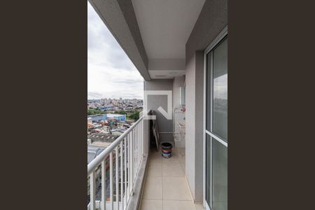 Varanda e Área de Serviço de apartamento para alugar com 2 quartos, 46m² em Jardim Santa Maria, São Paulo