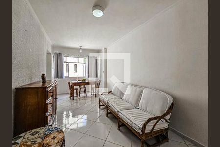 Sala de apartamento para alugar com 1 quarto, 76m² em Aparecida, Santos