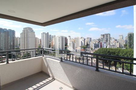 Varanda de apartamento à venda com 1 quarto, 35m² em Vila Nova Conceição, São Paulo
