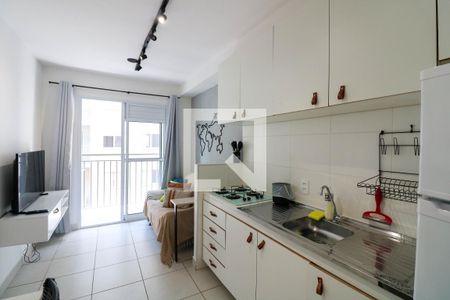Studio de kitnet/studio para alugar com 1 quarto, 27m² em Chácara Santo Antônio, São Paulo