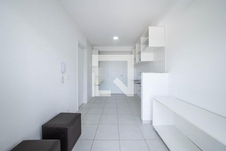 Sala - Cozinha Integrada de apartamento para alugar com 1 quarto, 47m² em Jardim Caravelas, São Paulo