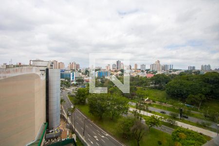 Vista da varanda gourmet de apartamento à venda com 2 quartos, 86m² em Vila Gilda, Santo André